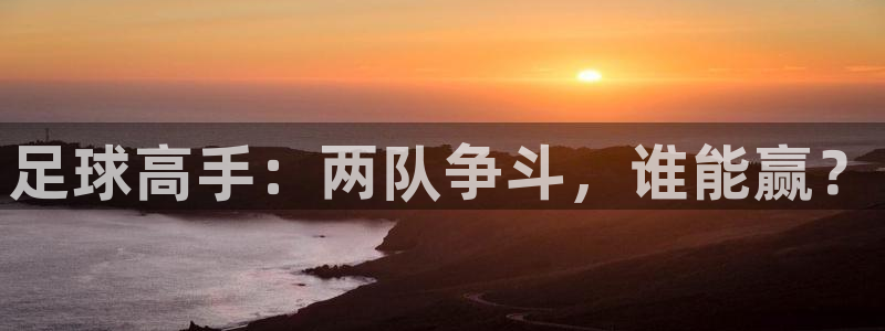 足球高手：两队争斗，谁能赢？