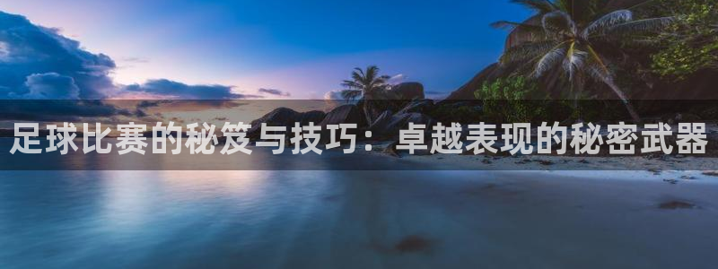 足球比赛的秘笈与技巧：卓越表现的秘密